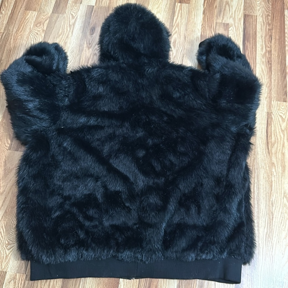Excelled Leather Reversible Faux Fur & Leather Coat size 4X - Picture 5 of 15